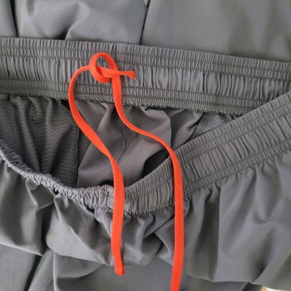 Under Armour HeatGear Fitted Athletic Pants Mens Size M Gray Track Basketball - Picture 4 of 9